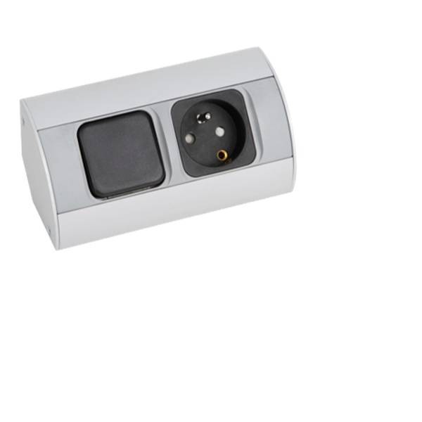 koffer Productiecentrum zegen TrisLine schakelaar en stopcontact voor spiegelkast NC-L01